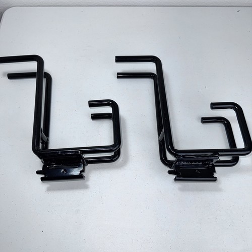 E-Track Heavy Duty Shovel Hanger, Anti-Slip Double Layer Hooks 2Pack for - Picture 3 of 6