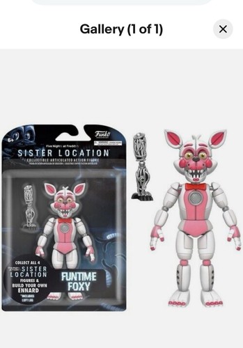 FNAF Funko Five Nights at Freddy's 5" FUNTIME FOXY ACTION FIGURE Sister Location