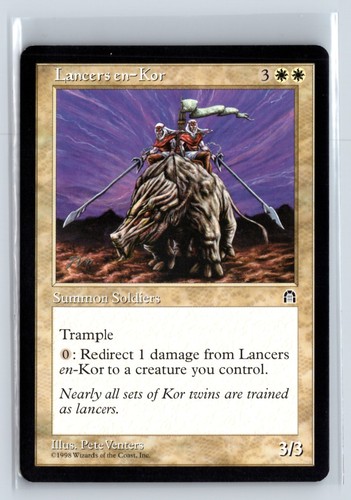 (2X) Lancers enKor Stronghold Uncommon – MTG Magic the Gathering Card
