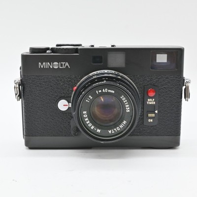 フィルムカメラ Minolta CLE Rangefinder M-Rokkor 40mm f2 NearMint] Minolta CLE M-Rokkor 40mm f2 Flash Rangefinder