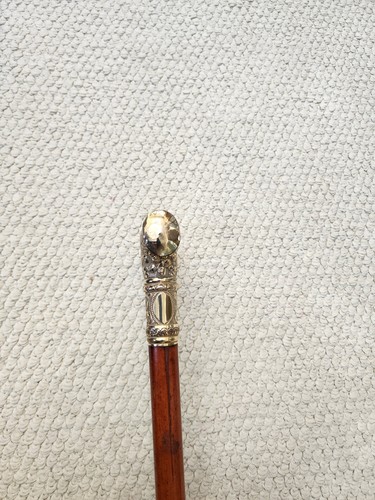 1891 Antique Opera Handle Walking Stick Can 34 1/2" - Picture 4 of 8