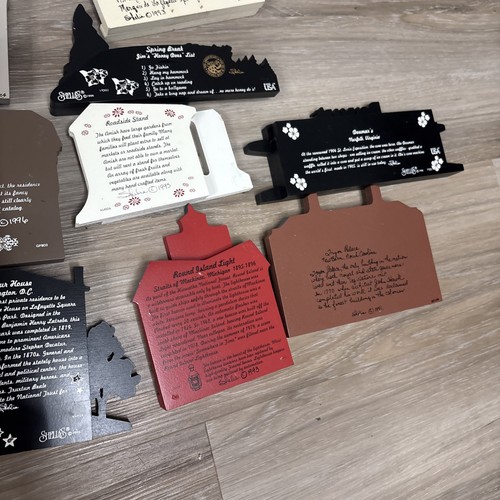 Huge Lot Shelia’s Collectibles Historic Houses Shelf Sitters Lot Of 43 Vintage - Picture 6 of 15