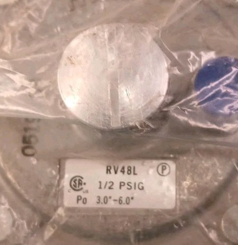 NEU Maxitrol RV48L Druckregler Erdgas 3/4" NPT 1/2" PSIG 3"-6" - Bild 3 von 6