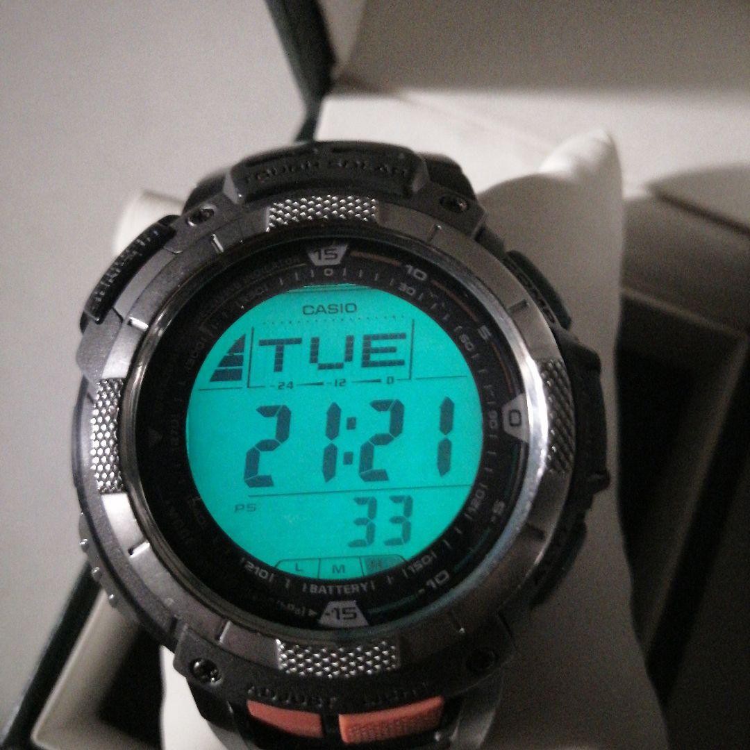Casio Protrek PRW-1000J Solar Outdoor Watch Digital Black