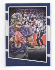 2020 Donruss Gridiron Kings Lamar Jackson Ravens #GK-LJ MVP Season Insert