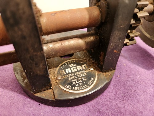 Vintage Kagan Master Precision Ring Sizer Roller JJ Kagan - Picture 2 of 9