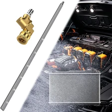 39'' Car Radiator Cleaning Wand 25° Fan Nozzle Car Truck Power Washer Wand Radia