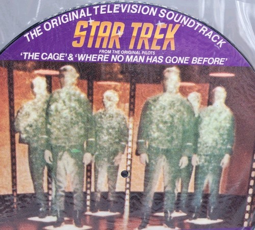 1986 Star Trek Original TV Soundtrack Picture Record Vinyl The Cage/Where No Man - Picture 3 of 9