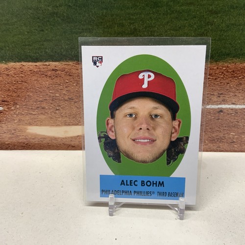 2021 Topps Archives '63 Peel Offs #69PO6 Alec Bohm RC Philadelphia Phillies  - Picture 1 of 2
