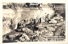 RPPC Mystery Cave Spring Valley MN Unposted Real Photo Postcard D58