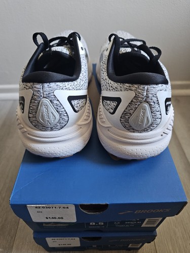 Brooks Adrenaline GTS 23 Oreo 110391-1D-112 Mens Size 8.5 Gray Black Running NEW - Bild 3 von 5