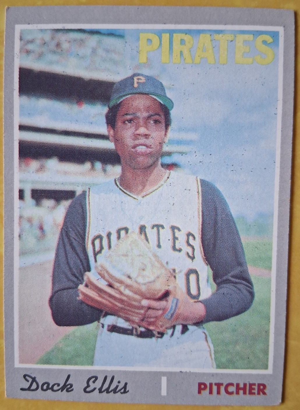1970 Topps #551 - Dock Ellis - Pittsburgh Pirates - (Good/Very Good)
