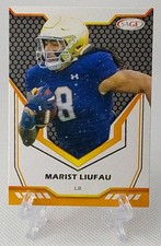 🏈2024 sage MARIST LIUFAU (rookie) football card #168🏈 *Cowboys* *Notre Dame*