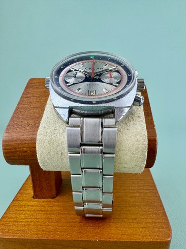 Soviet Vintage Poljot Okean Ocean Sturmanskie Chronograph 3133 Mechanical Watch - Picture 3 of 11