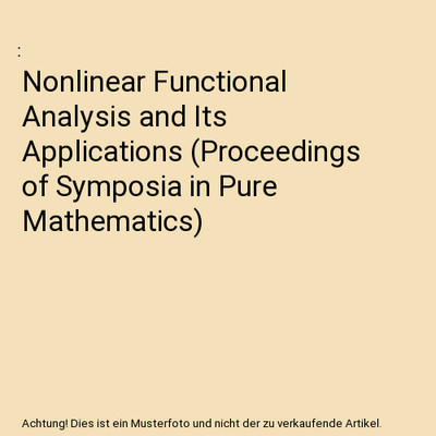 Nonlinear Functional Analysis and Its Applications 
