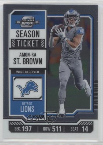 2023 Panini Contenders Optic Season Ticket Amon-Ra St Brown #16