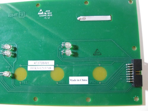 Asco 473708 Rev AH Control Keypad Board Series 300 Automatic Transfer Switch - Picture 7 of 8