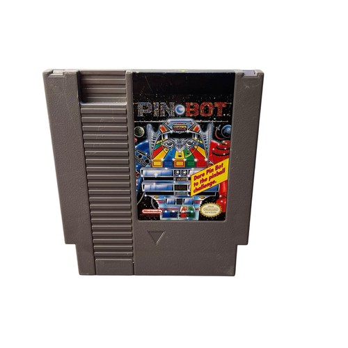 Pin-Bot  NES Nintendo Game Pin Boy Pinbot Cartridge Only TESTED Works - Picture 1 of 4