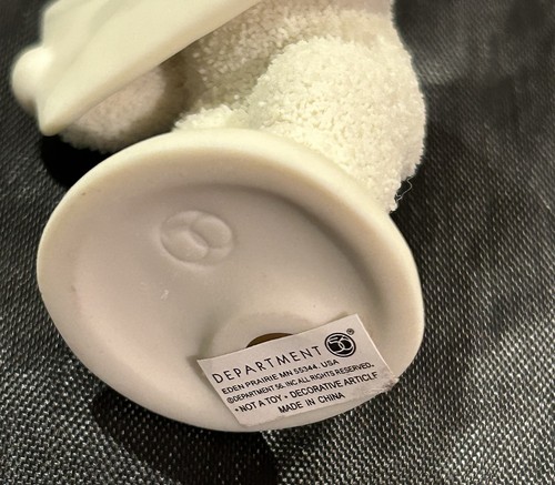 Department 56. Figurine Snowbabies Extra Special Delivery March Aquamarine - Picture 2 of 3