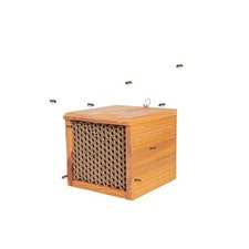 Mason Bee House Wax Coated Bee HiveCarpenter Bee House for the Garden Solitary