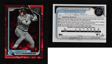 2024 Bowman Sapphire Edition Chrome Prospects Red /5 Brock Vradenburg #BCP-62