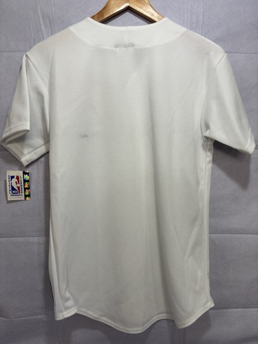Vintage Majestic Men’s Jersey Philadelphia 76ers Baseball Size Large White NBA - Picture 6 of 11