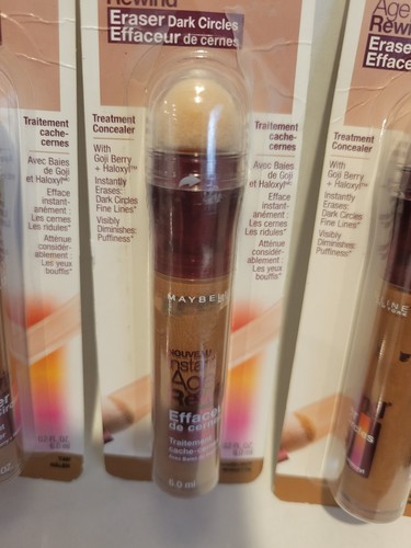 3 Maybelline Instant Age Rewind Instant Eraser Corrector Multiuso 146 0.2oz NUEVO - Imagen 3 de 4