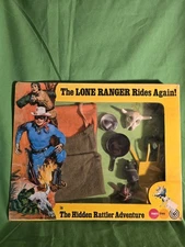Marx -VINTAGE LONE RANGER HIDDEN RATTLER ADVENTURE SET 1973-  New in PACKAGE