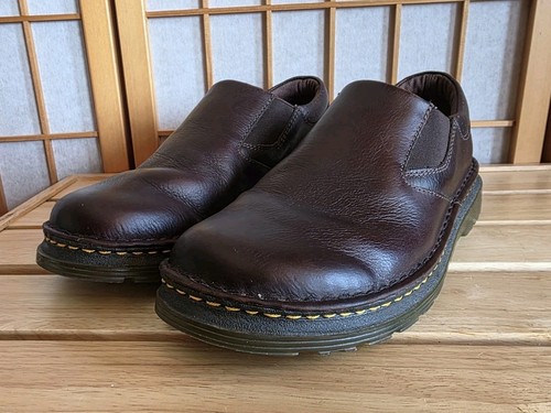 Dr. Martens Orson Unisex Slipper Leder Schuhe Herren 10 Damen 11 Brn Doc Martens - Bild 6 von 16