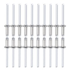 4mm x 10mm (DxL) Blind Rivets - 100Pack 304 Stainless Steel Dome Open End Rivet