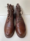 Wolverine 1000 Mile Brown Leather Lace-Up Ankle Men's Boots Size 11 D USA