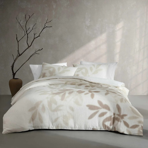 Calvin Klein - Queen Bettbezug Set, weiche Baumwolle Bettwäsche mit passenden Shams, F