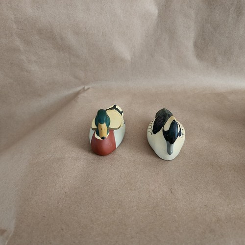 Vintage Avon Collector Duck Series Set of 6 Miniature Ducks 1983-1984 Hand Paint - Picture 3 of 22