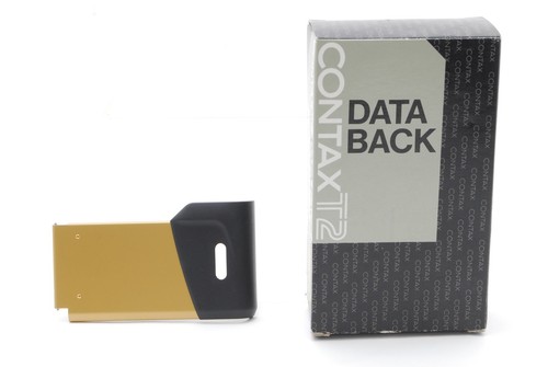 [UNUSED] Contax T2 titan gold Back cover Film door Replacement parts JAPAN