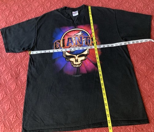 Vtg 1997 San Francisco Giants x Grateful Dead Tee T-Shirt Adult XL - Picture 6 of 11