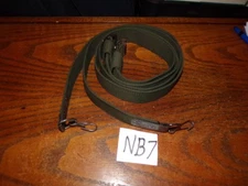 lot of 2 good used condition Romanian military green web rifle sling combloc