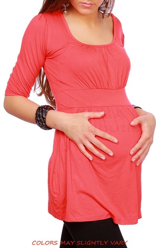 New MATERNITY WEAR Clothing TOP TUNIC Pregnancy Size 8 10 12 14 16 18 5006 - Picture 10 of 18