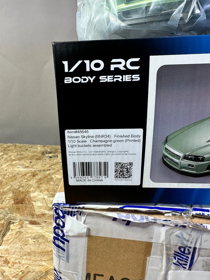 *LEER* Killerbody 48646 Nissan Skyline acabado carrocería marco para 1/10 Foto 3 de 4