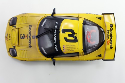 #3 Dale Jr Sr Pilgrim Collins RACED 2001 Corvette C5R Action NASCAR Diecast 1:18 - Picture 6 of 10