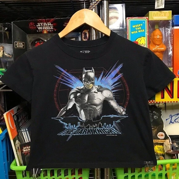 Rare ‘08 DC Comics The Dark Knight Christian Bale Batman Shirt - Size 7 (Boy) - Image 2 of 4