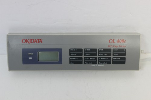 OKIDATA 50112201 OPERATOR PANEL OL400E WITH WARRANTY - Picture 2 of 3