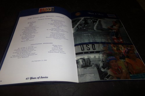 USO World Gala Soldiers of the Year Special Guest Sinbad Jo Dee Messina Miss USA - Picture 8 of 12
