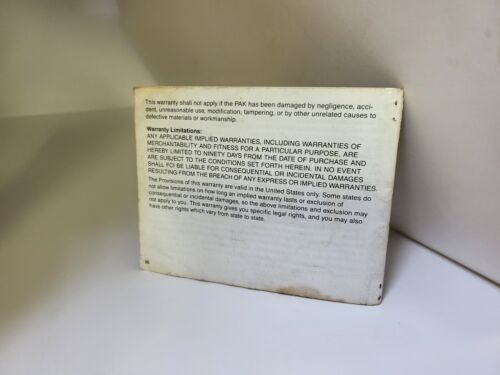 Auténtico Folleto Manual de Instrucciones ULTIMA EXODUS NES NNINTENDO (Sin respaldo) #E6 - Imagen 2 de 4