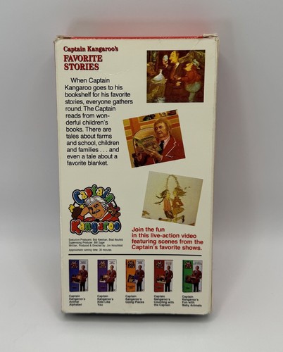 Captain Kangaroo Favorite Stories View Master Video VHS Tape 1992 Tyco Film - Picture 2 of 8