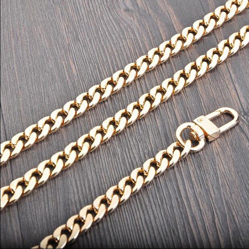 15.75 ~ 78.74 Inch Flat Chain Chain For Handbag Or Shoulder Strap Bag Purse - Picture 3 of 17