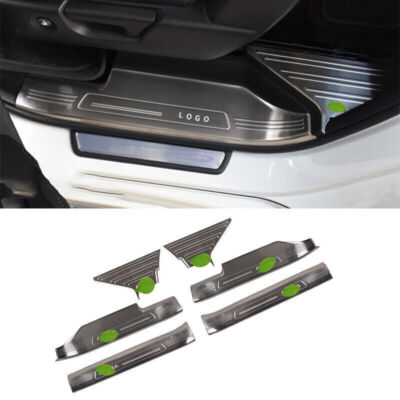 Plaque de seuil de porte intérieure titane collections argenté pour Acura MDX 2014-2020