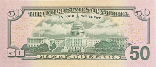 $50 Dollar Bill 2013 Uncirculated U.S Federal Reserve Note MB73543664C - Picture 6 of 12