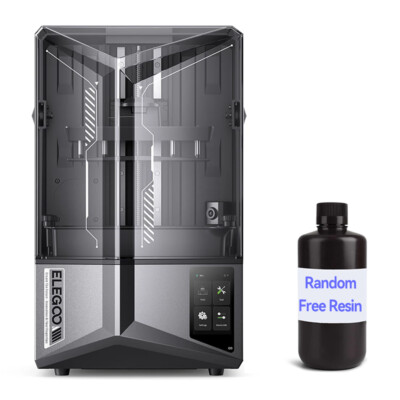 ELEGOO Saturn 4 Ultra 12K 3D Printer 10'' LCD 150mm/h + 1KG Free Resin Gift