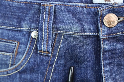 Men's Antik Denim Jeans Western Boot Cut Embroidered Size 36x32 Button Fly - Picture 7 of 12