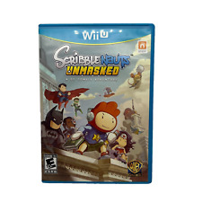 Scribblenauts Unmasked: A DC Comics Adventure (Nintendo Wii U, 2013) - Complete